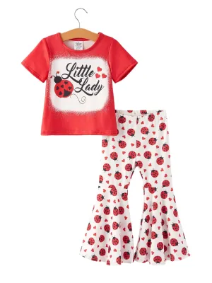 Girls Fall Printed Outfit