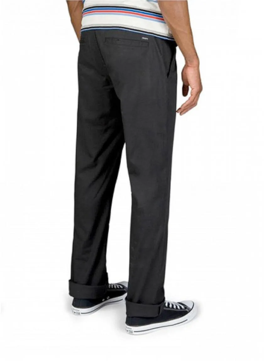 Grain Slim Fit 5-Pocket Pant Black