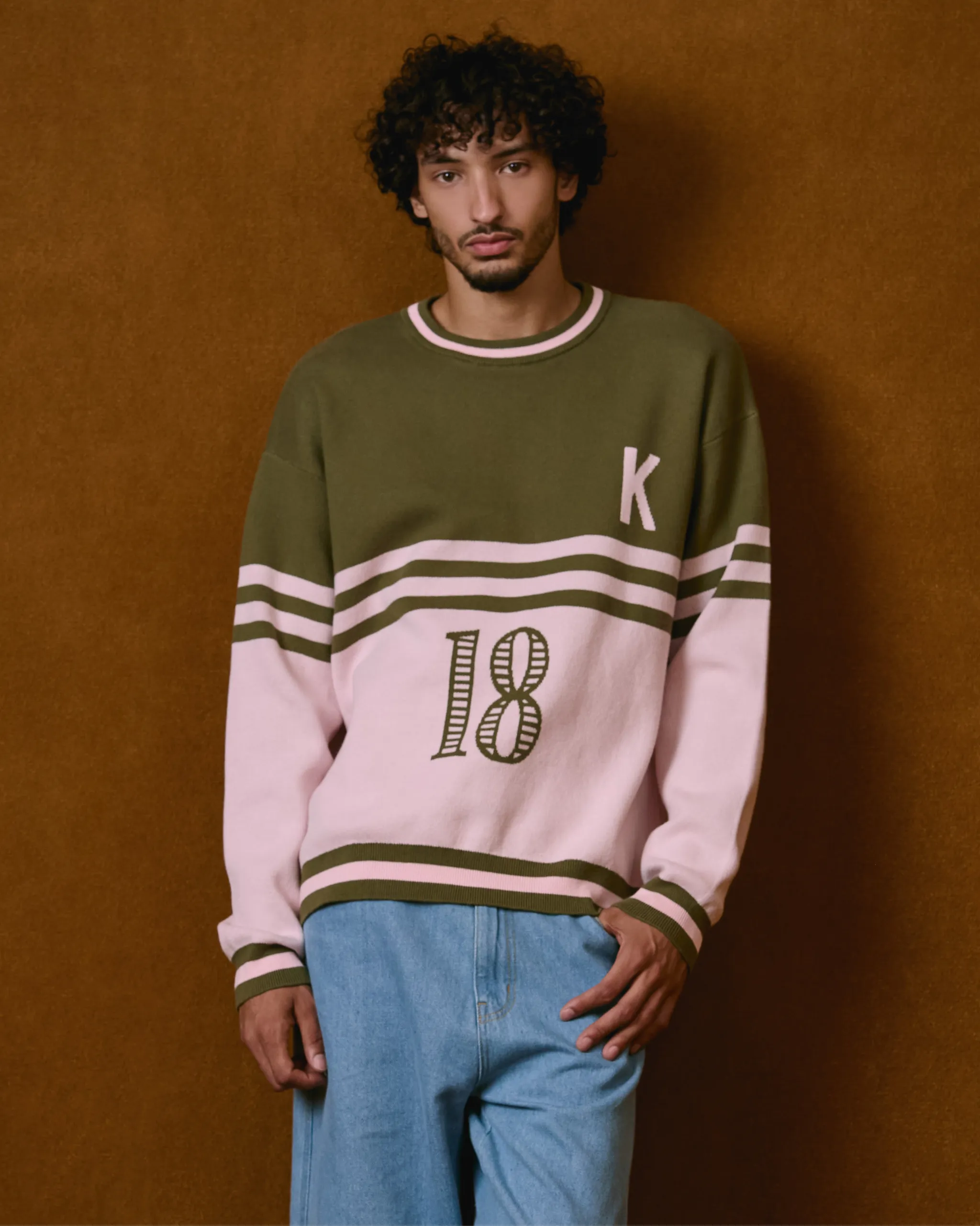 Graphic Combo Crewneck