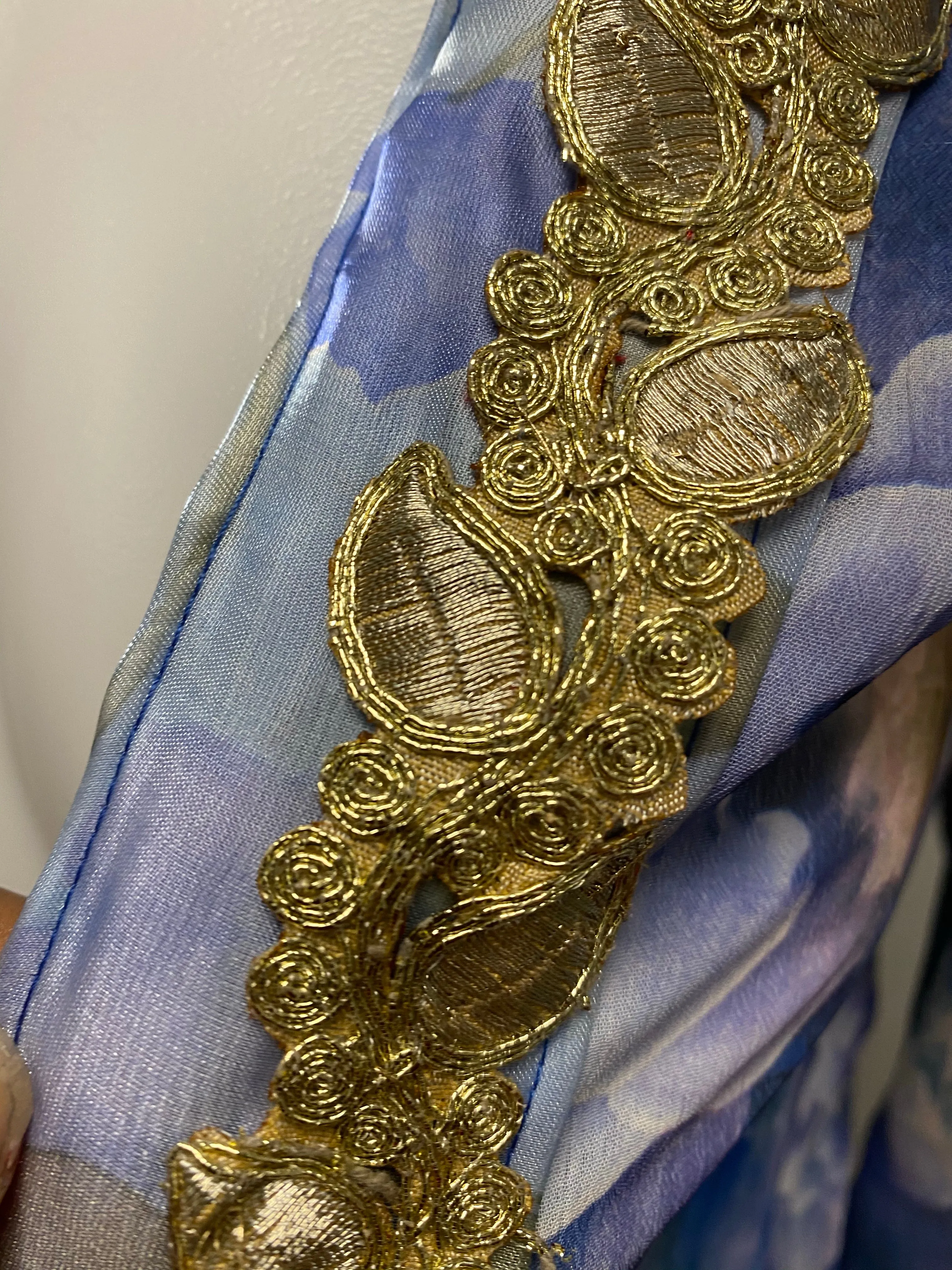 “Grecian Goddess” floral duster