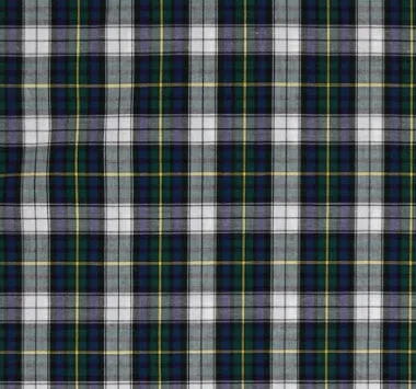 Green and Blue Prep School Plaid Dog Bow Tie
