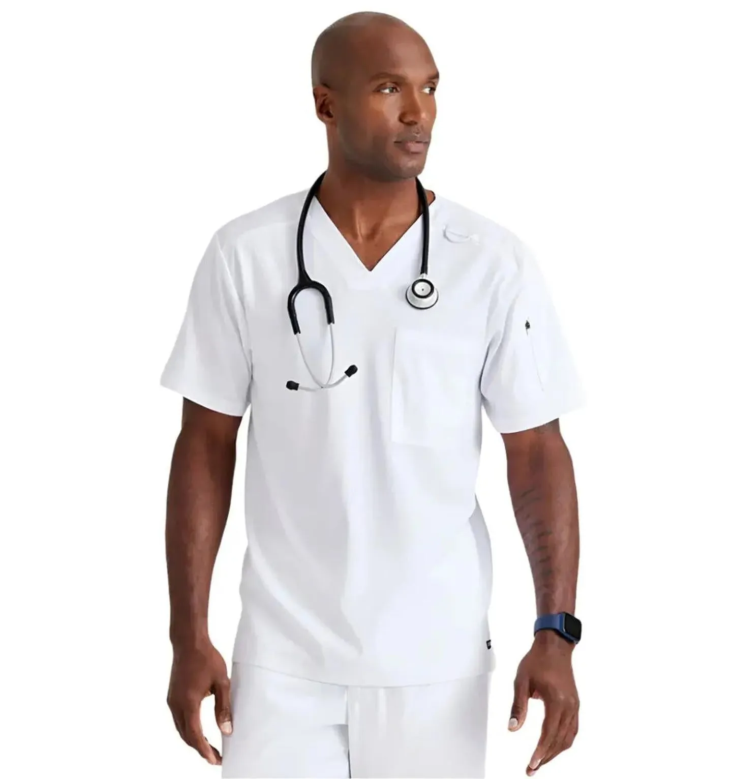 Grey's Anatomy Stretch™ by Barco Murphy 2-Pocket V-Neck Scrub Top-Plus