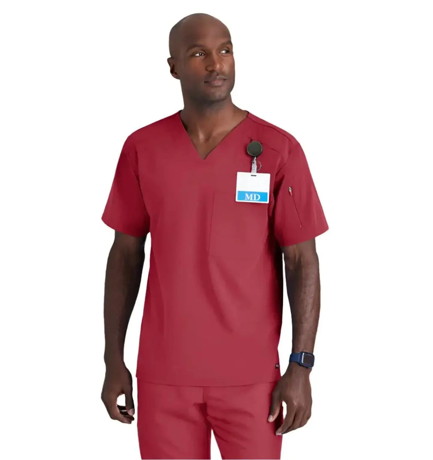 Grey's Anatomy Stretch™ by Barco Murphy 2-Pocket V-Neck Scrub Top-Plus