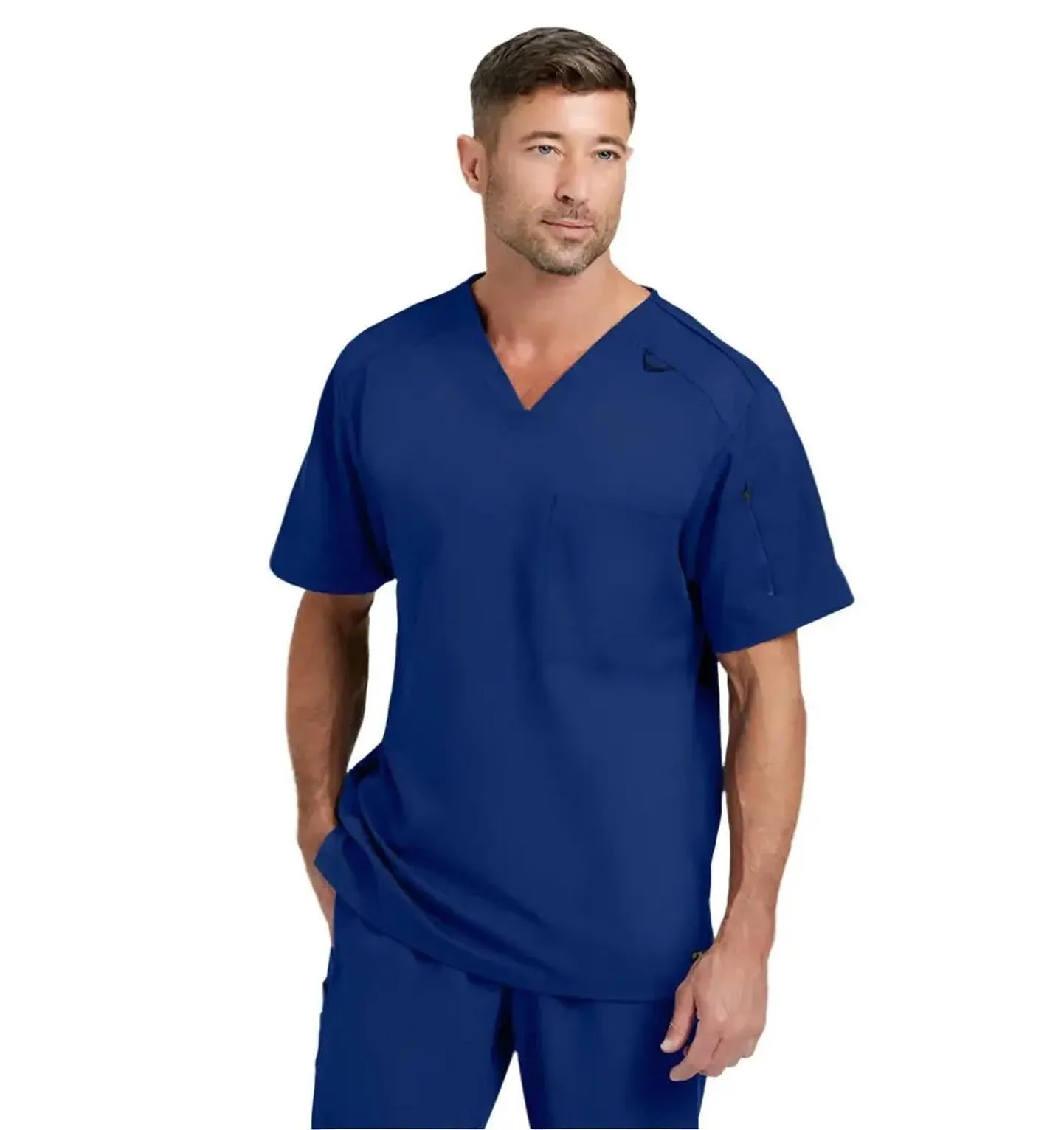 Grey's Anatomy Stretch™ by Barco Murphy 2-Pocket V-Neck Scrub Top-Plus