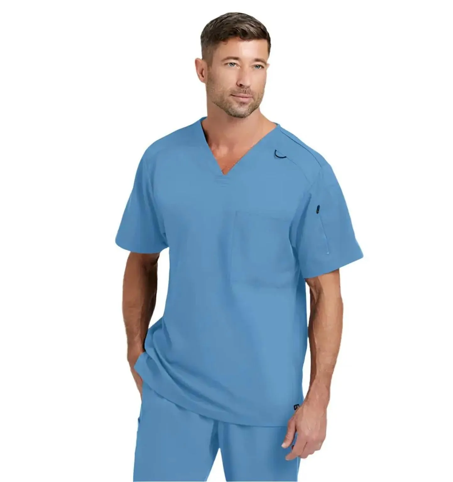 Grey's Anatomy Stretch™ by Barco Murphy 2-Pocket V-Neck Scrub Top-Plus