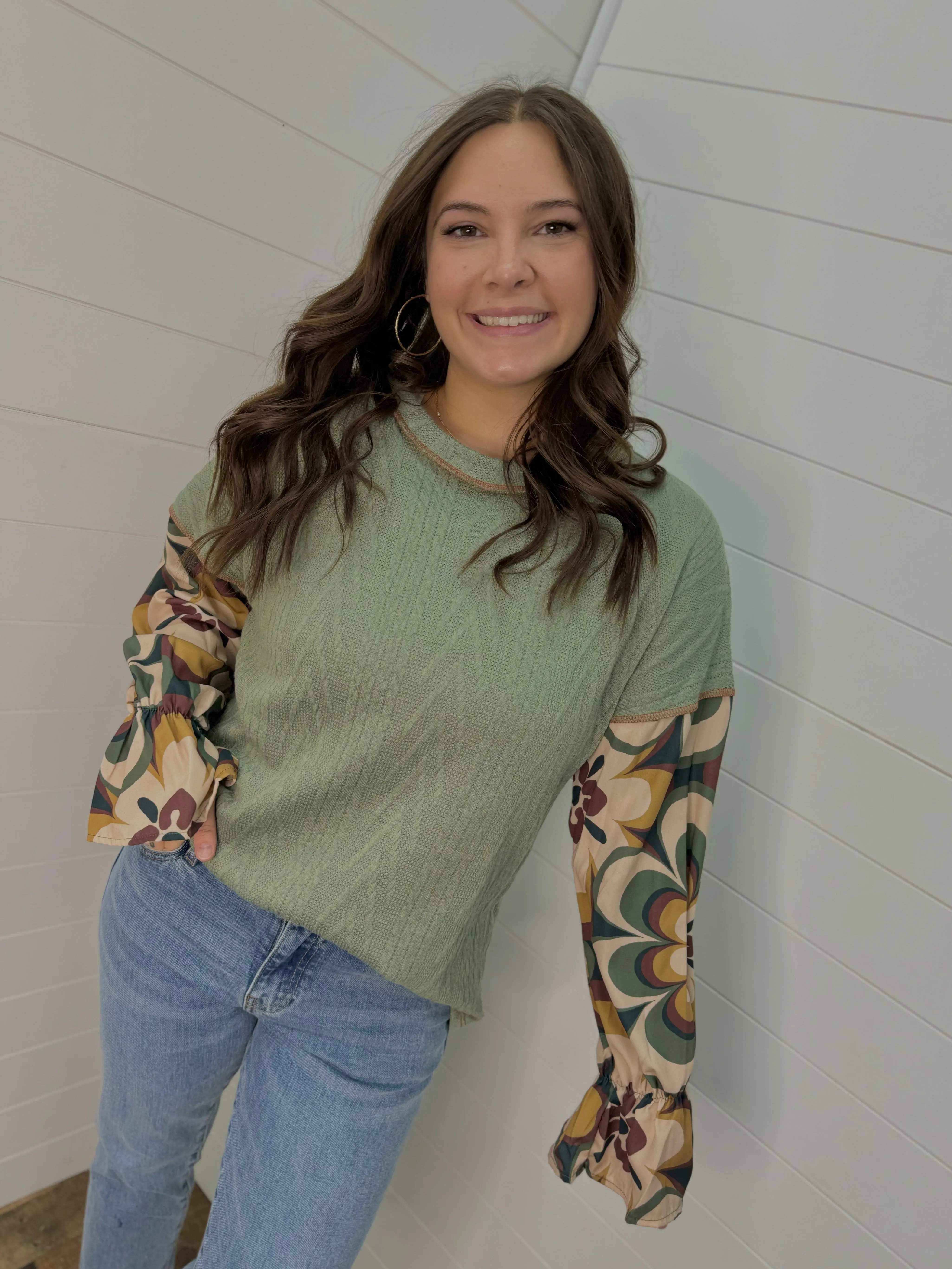 Grooving Into Fall Blouse