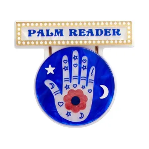 Hands-On Clairvoyance Brooch by Erstwilder