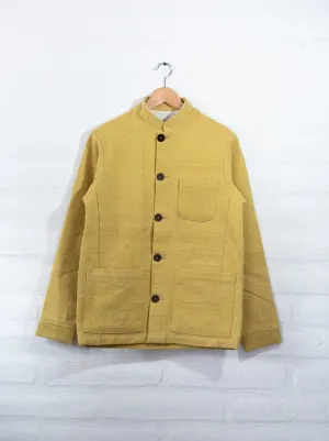 Handspun Wool Tambo Jacket in Eucalyptus