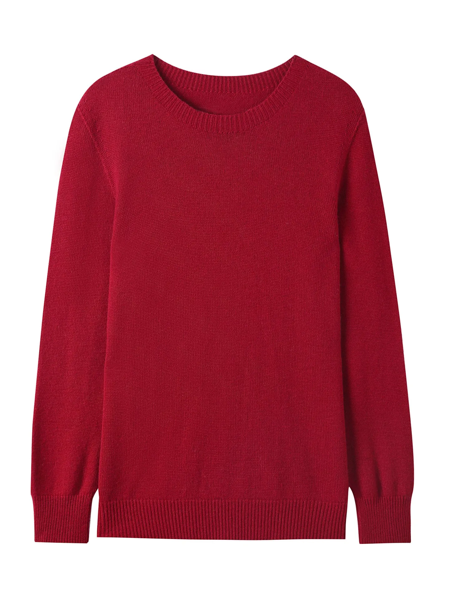 Happy Babe Casual Cropped Wool Sweater Top