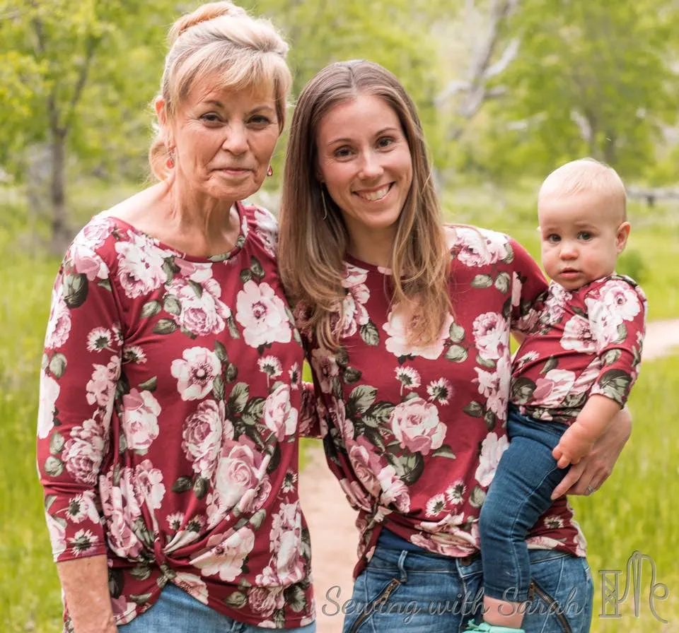 Harbor Knot PDF Pattern Girls 2T-14yrs