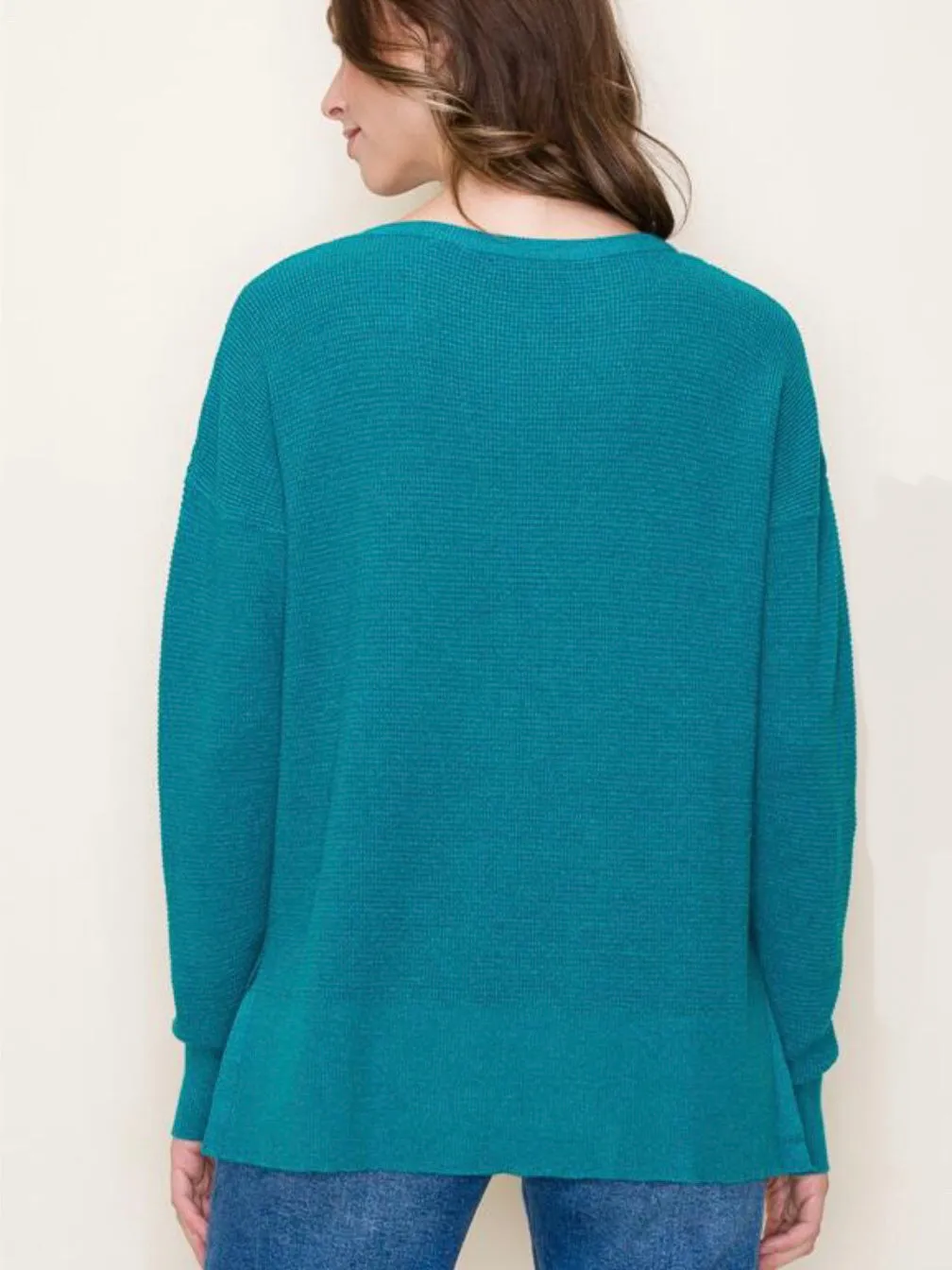 Harmoni Sweater - Teal