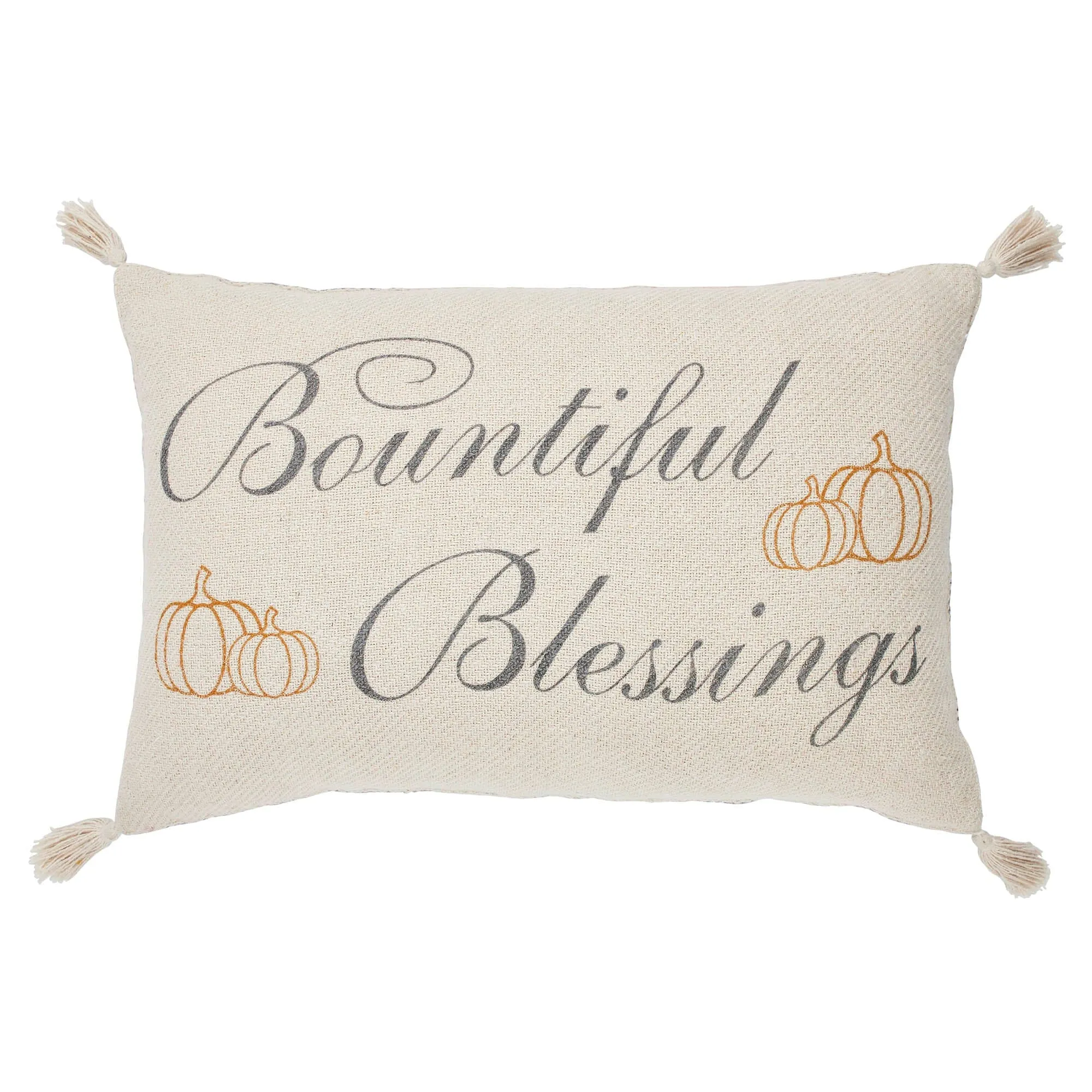 Harvest Blessings Bountiful Blessings Pillow 14x22"