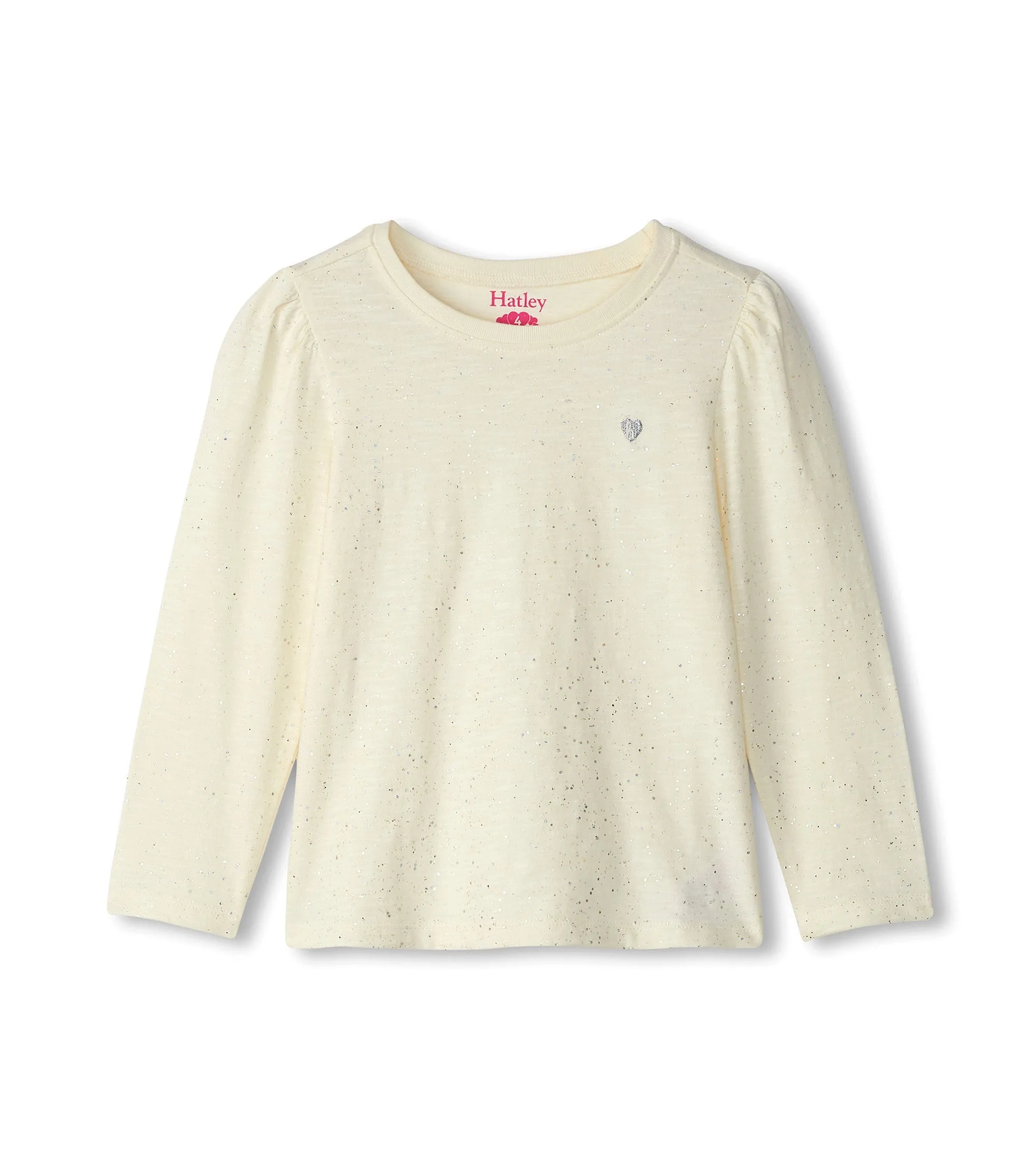 Hatley Hot Melt Puff Shirt - Silver