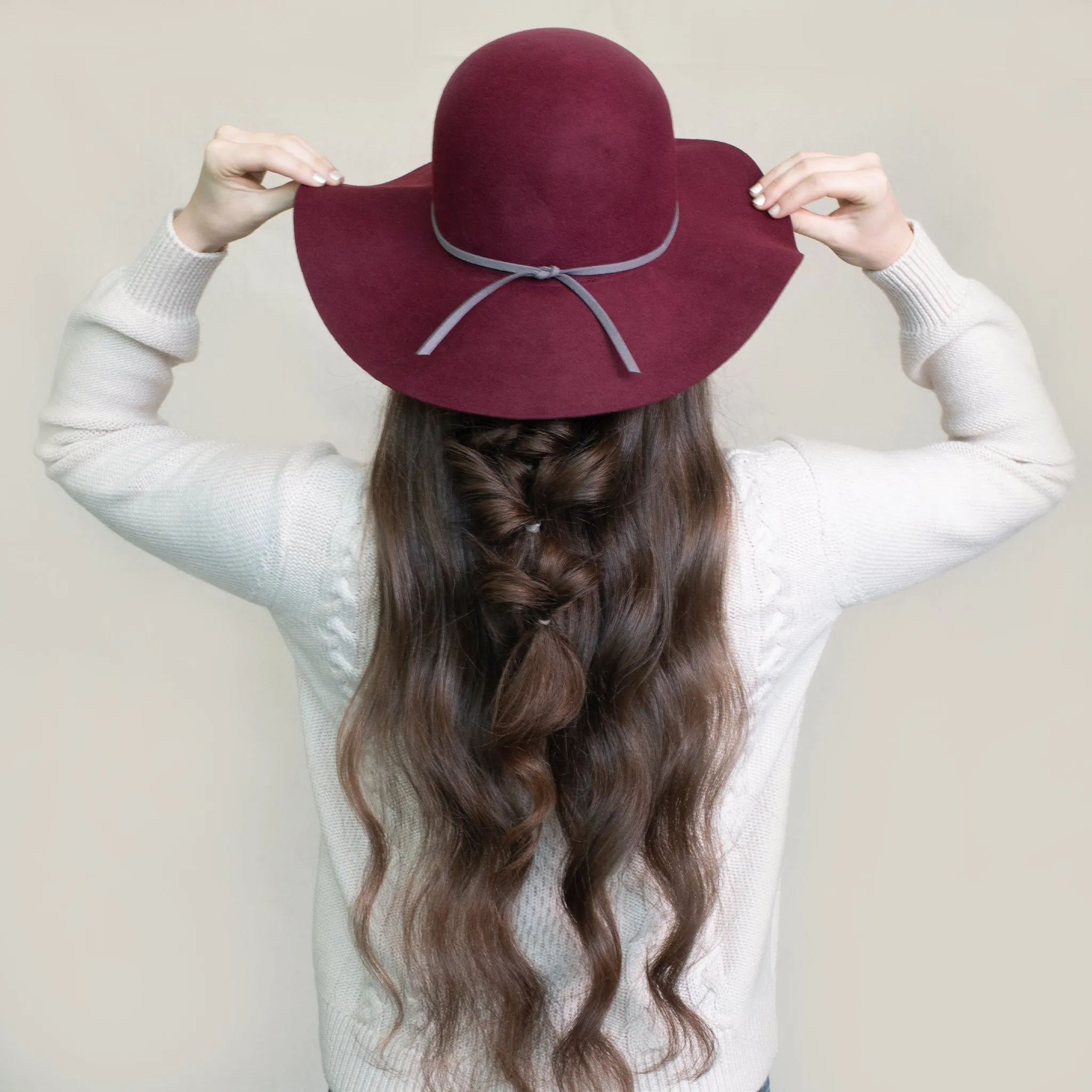 Head West - Women's Floppy With Round Crown And Faux Suede Band
