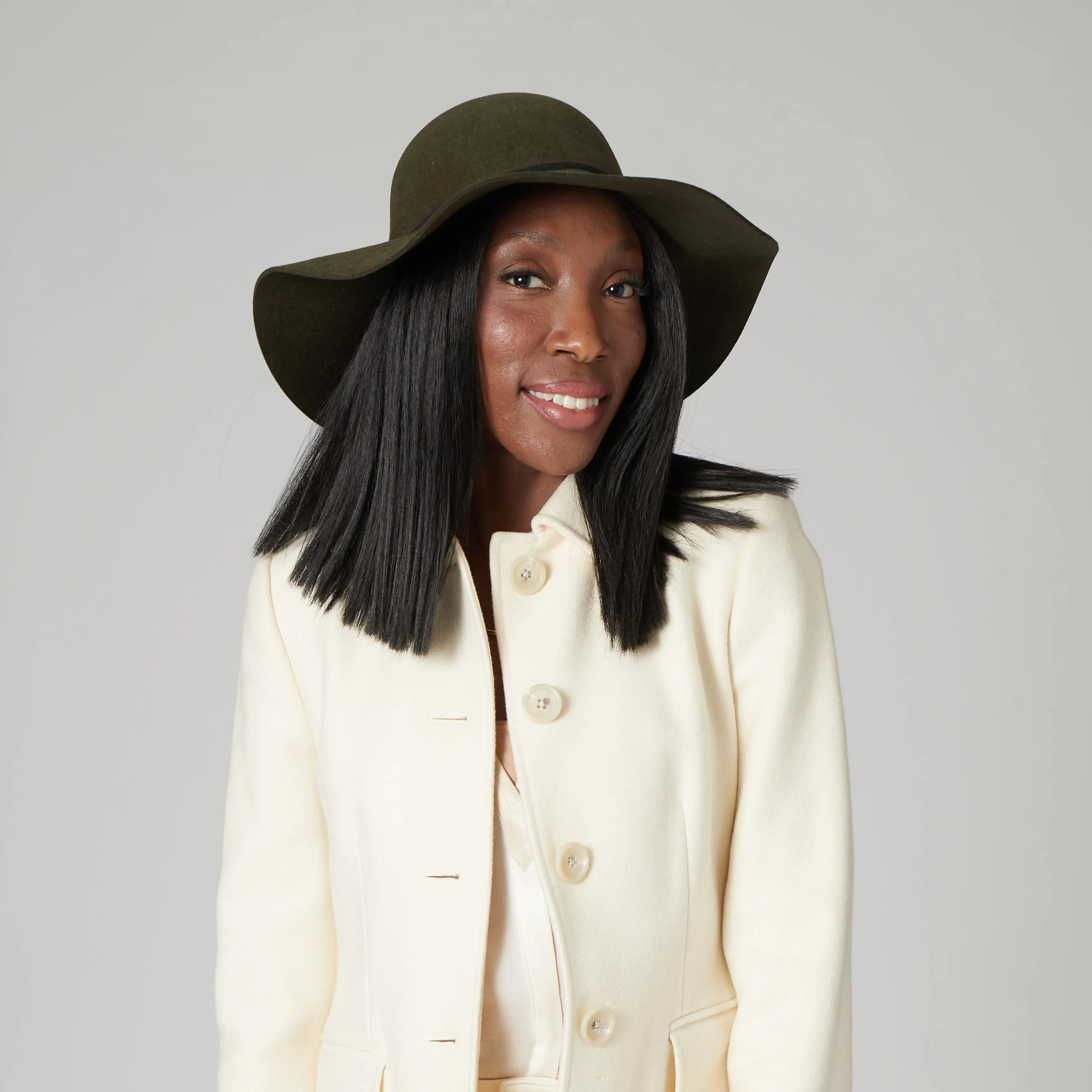 Head West - Women's Floppy With Round Crown And Faux Suede Band