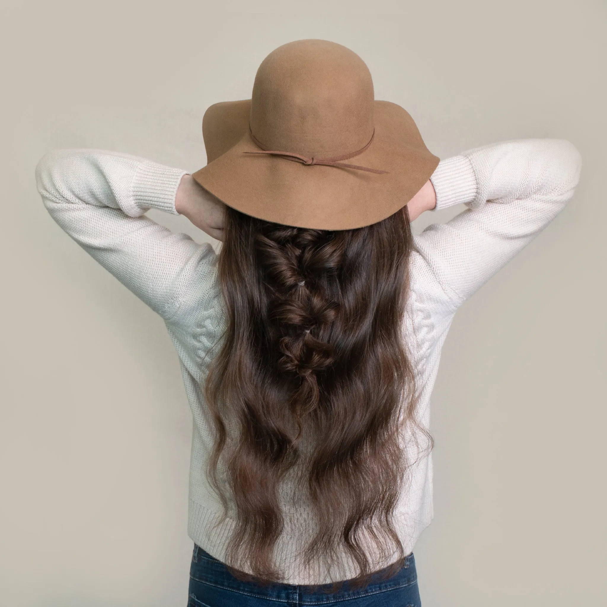 Head West - Women's Floppy With Round Crown And Faux Suede Band