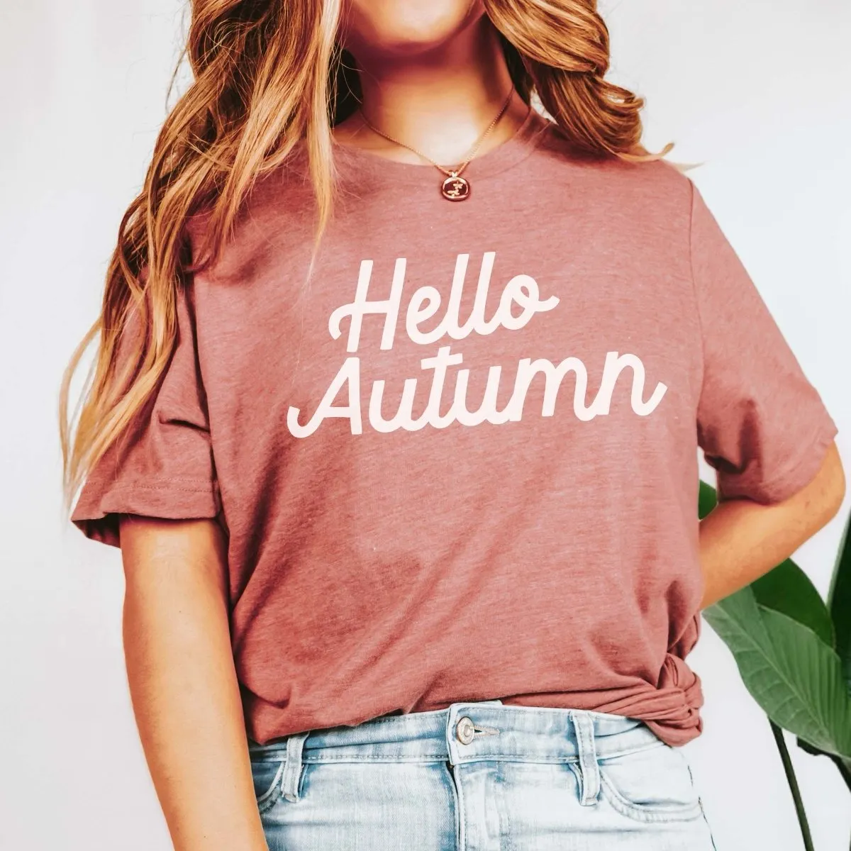 Hello Autumn Wholesale Bella Graphic Tee - Quick Shipping
