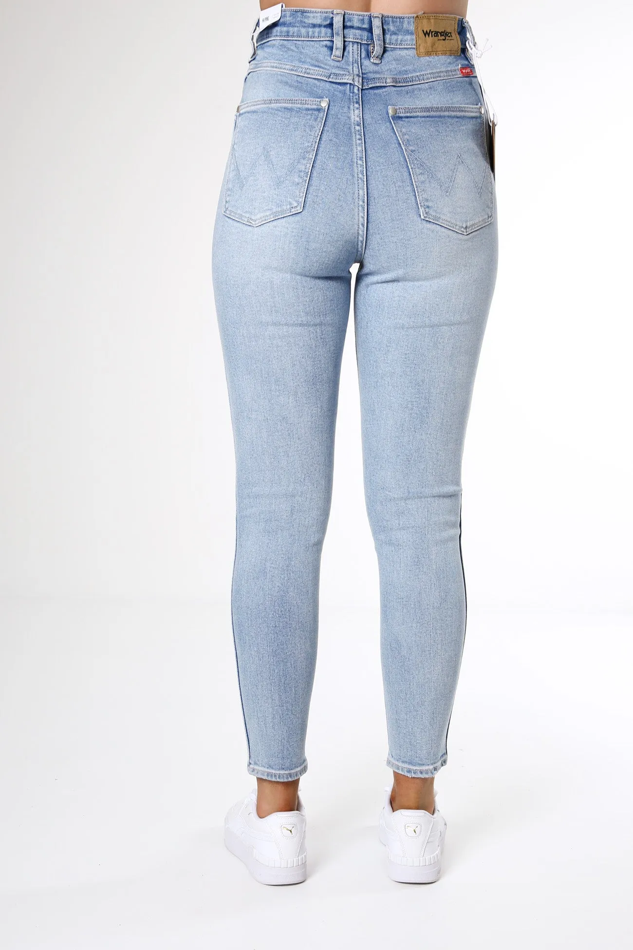 Hi Pins Cropped Jean Pale