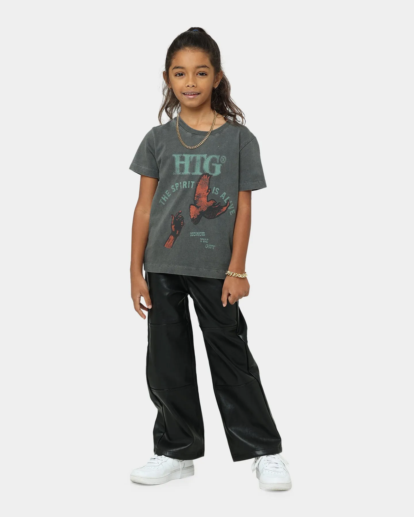 Honor The Gift Kids' Fall Alive T-Shirt Pigment Black