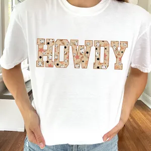 HOWDY Cowboy Ghosts Comfort Colors Shirt