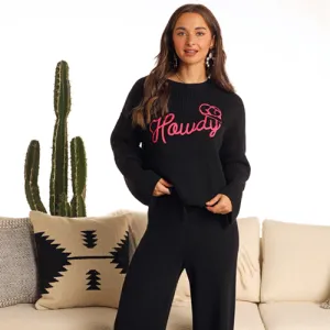 Howdy Sweater at Bourbon Cowgirl
