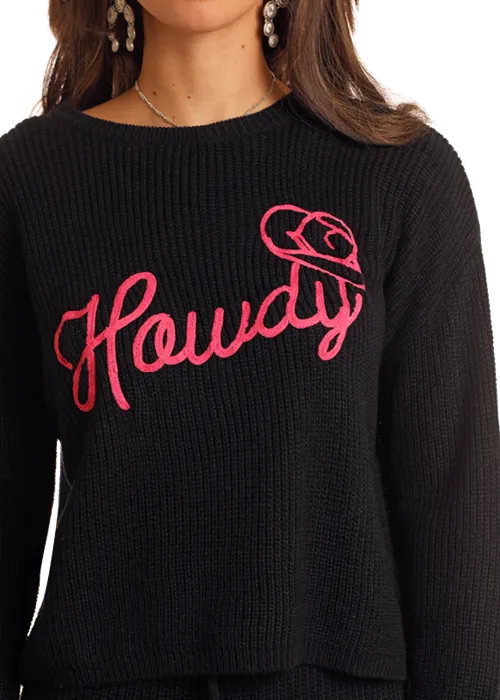 Howdy Sweater at Bourbon Cowgirl