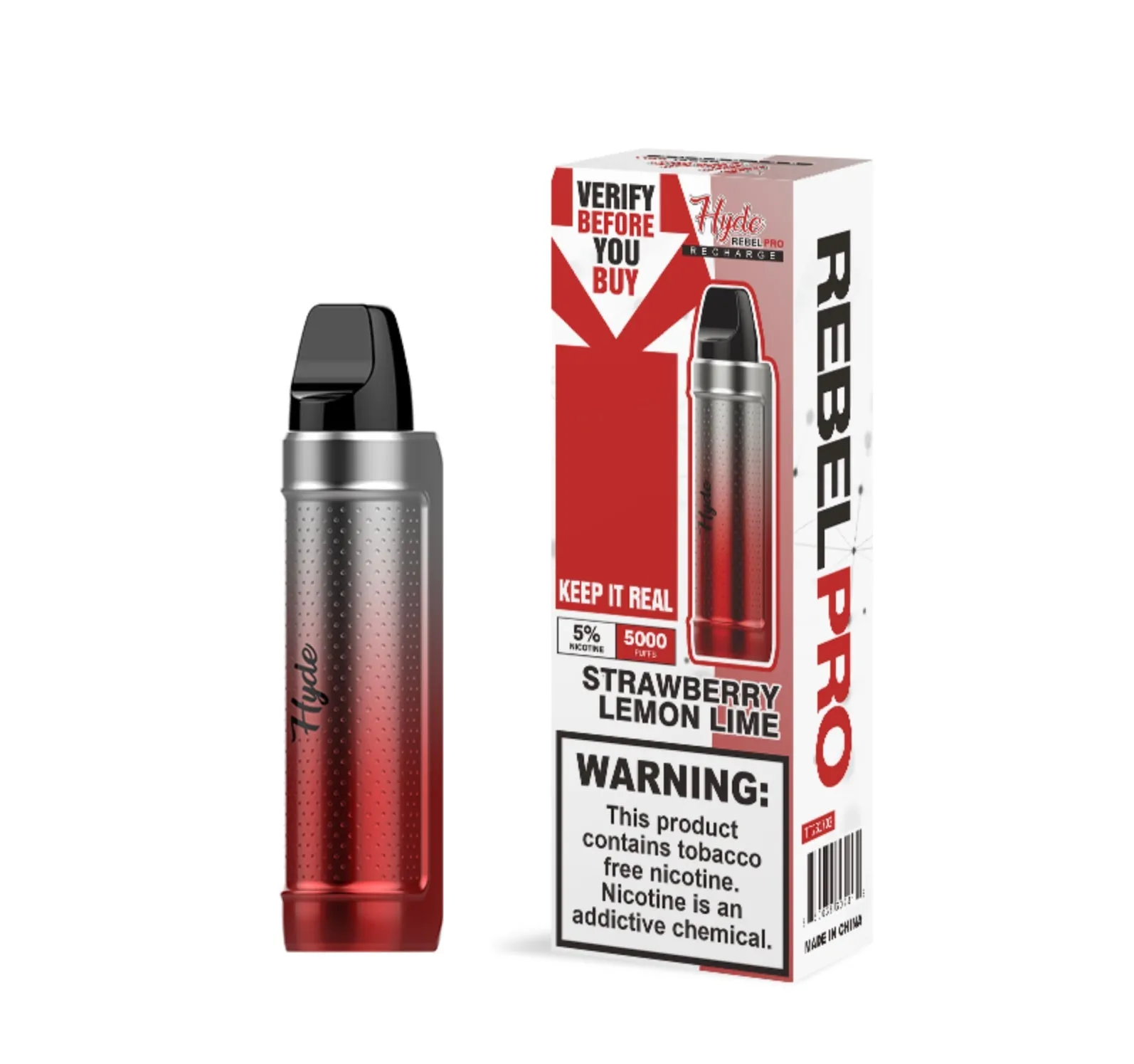 Hyde Rebel Pro Recharge 5000 Disposable Vape