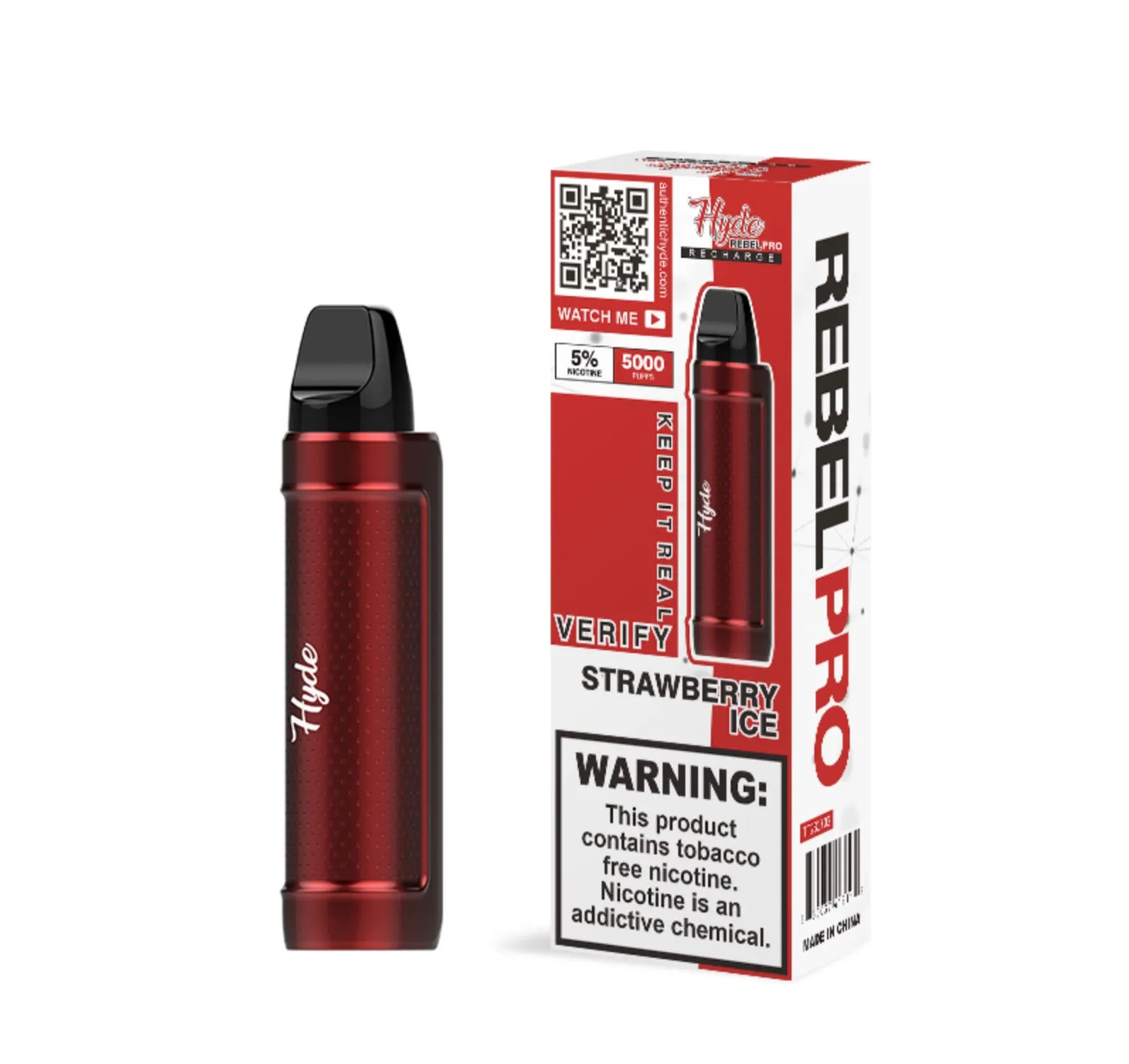 Hyde Rebel Pro Recharge 5000 Disposable Vape