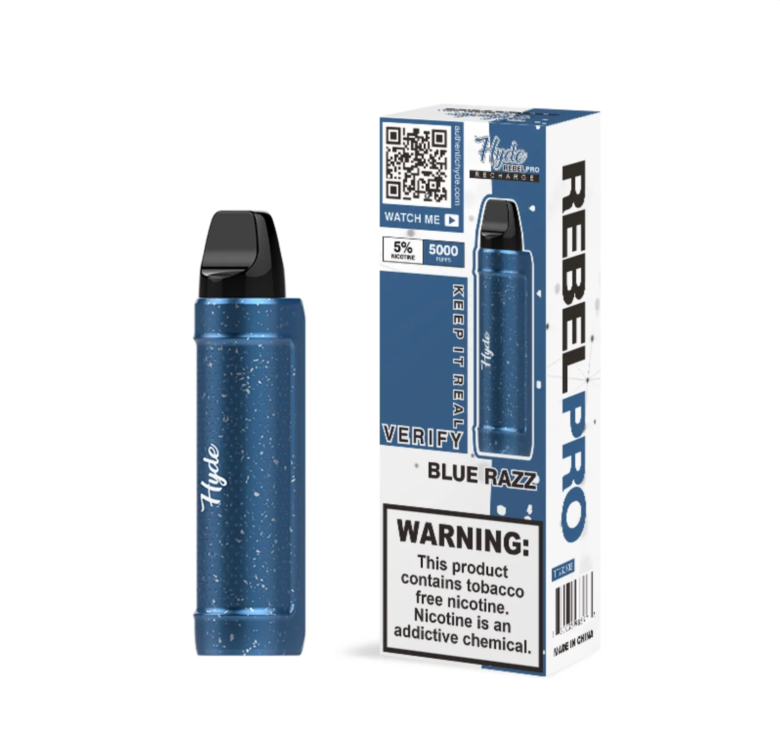 Hyde Rebel Pro Recharge 5000 Disposable Vape