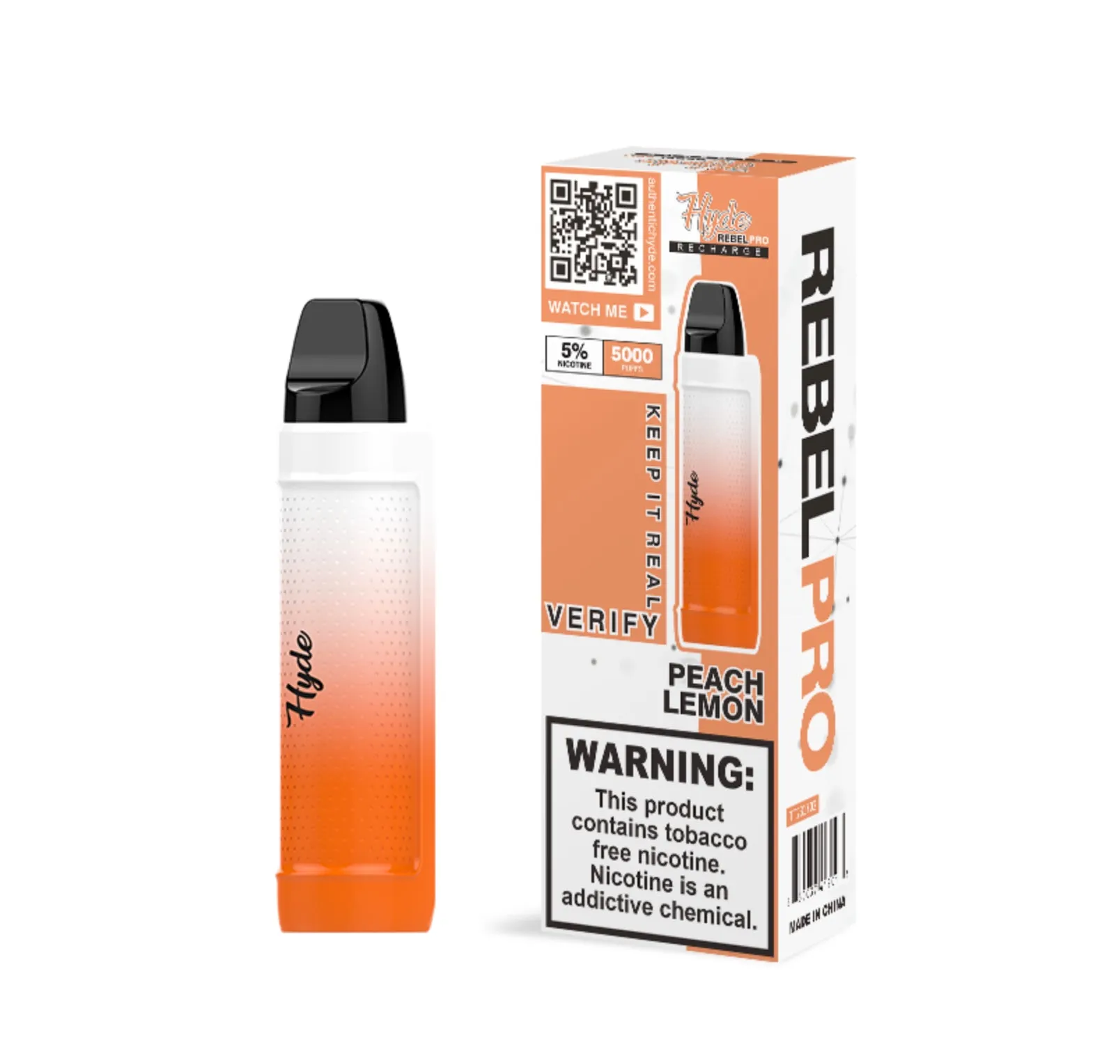 Hyde Rebel Pro Recharge 5000 Disposable Vape