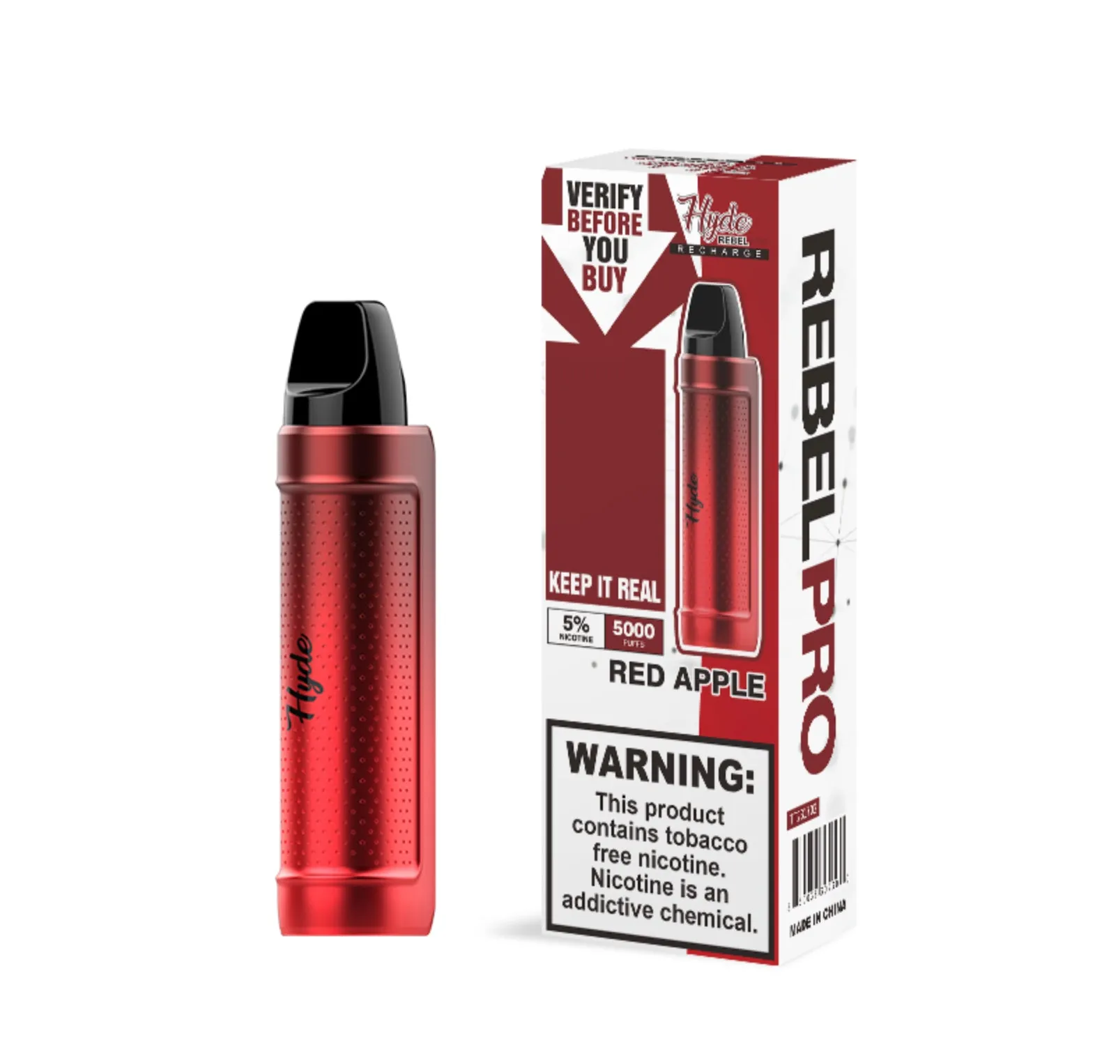 Hyde Rebel Pro Recharge 5000 Disposable Vape