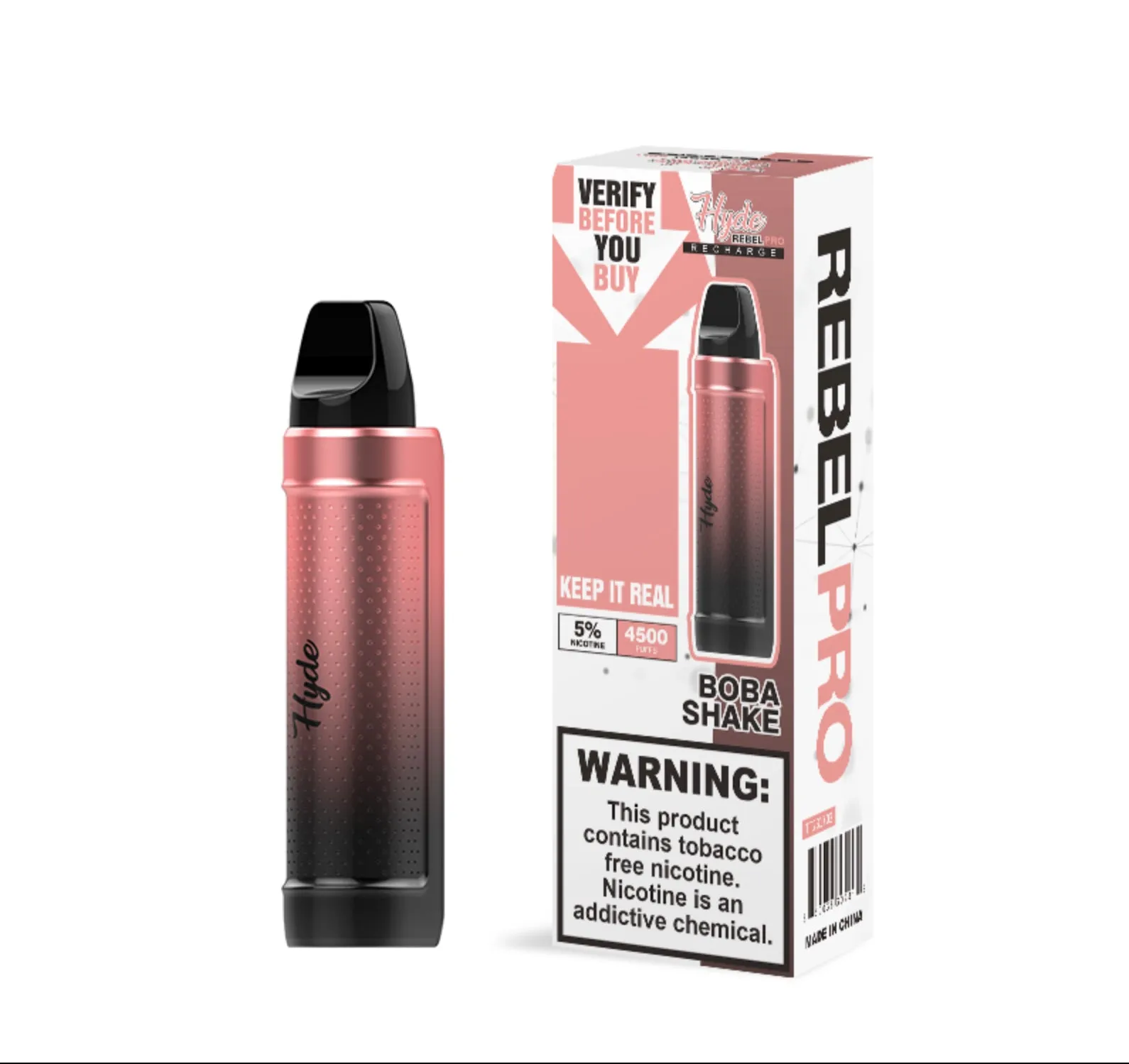 Hyde Rebel Pro Recharge 5000 Disposable Vape