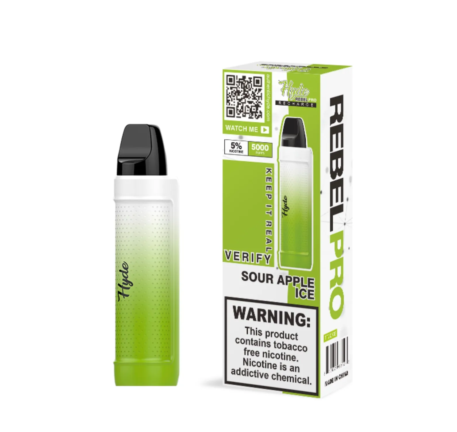 Hyde Rebel Pro Recharge 5000 Disposable Vape