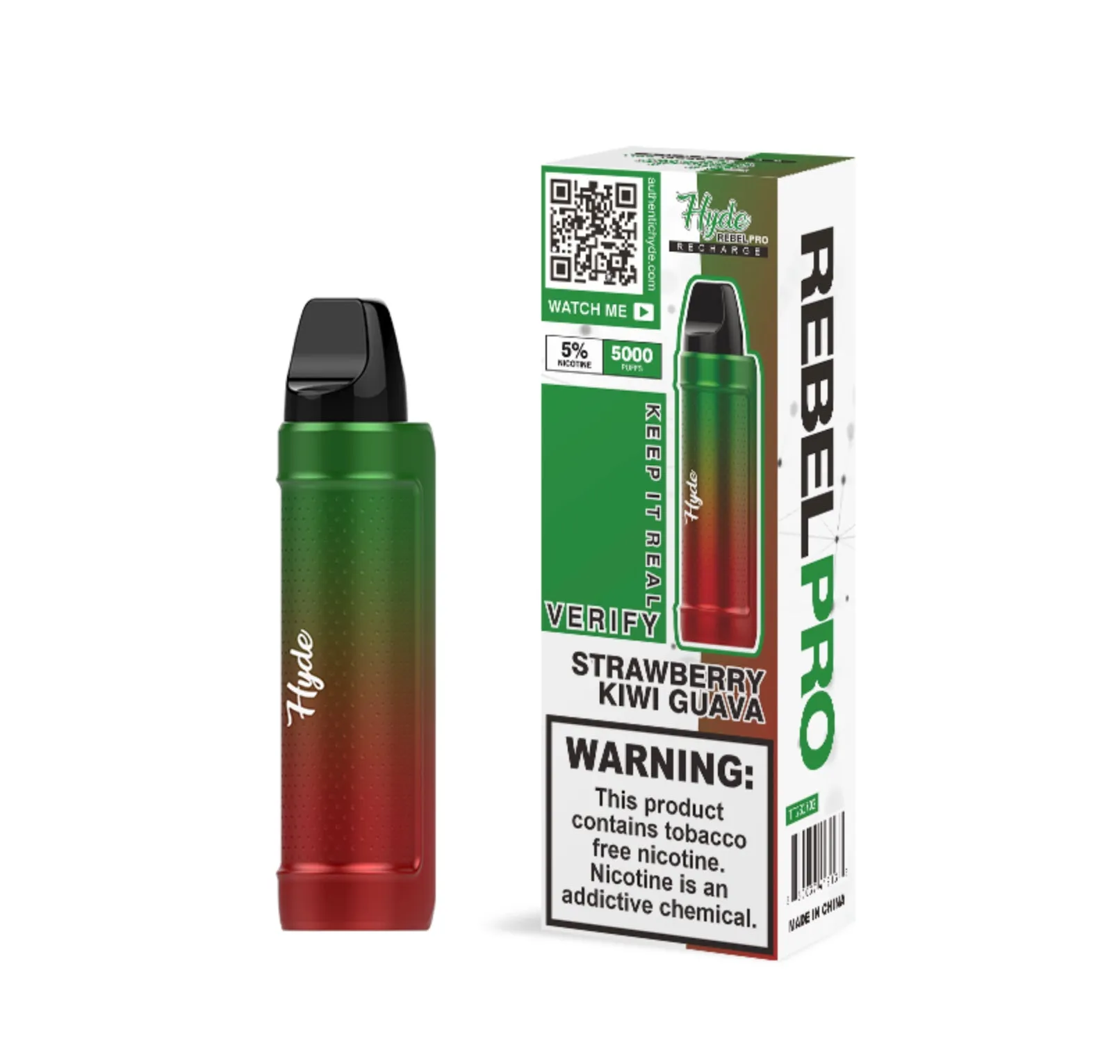 Hyde Rebel Pro Recharge 5000 Disposable Vape