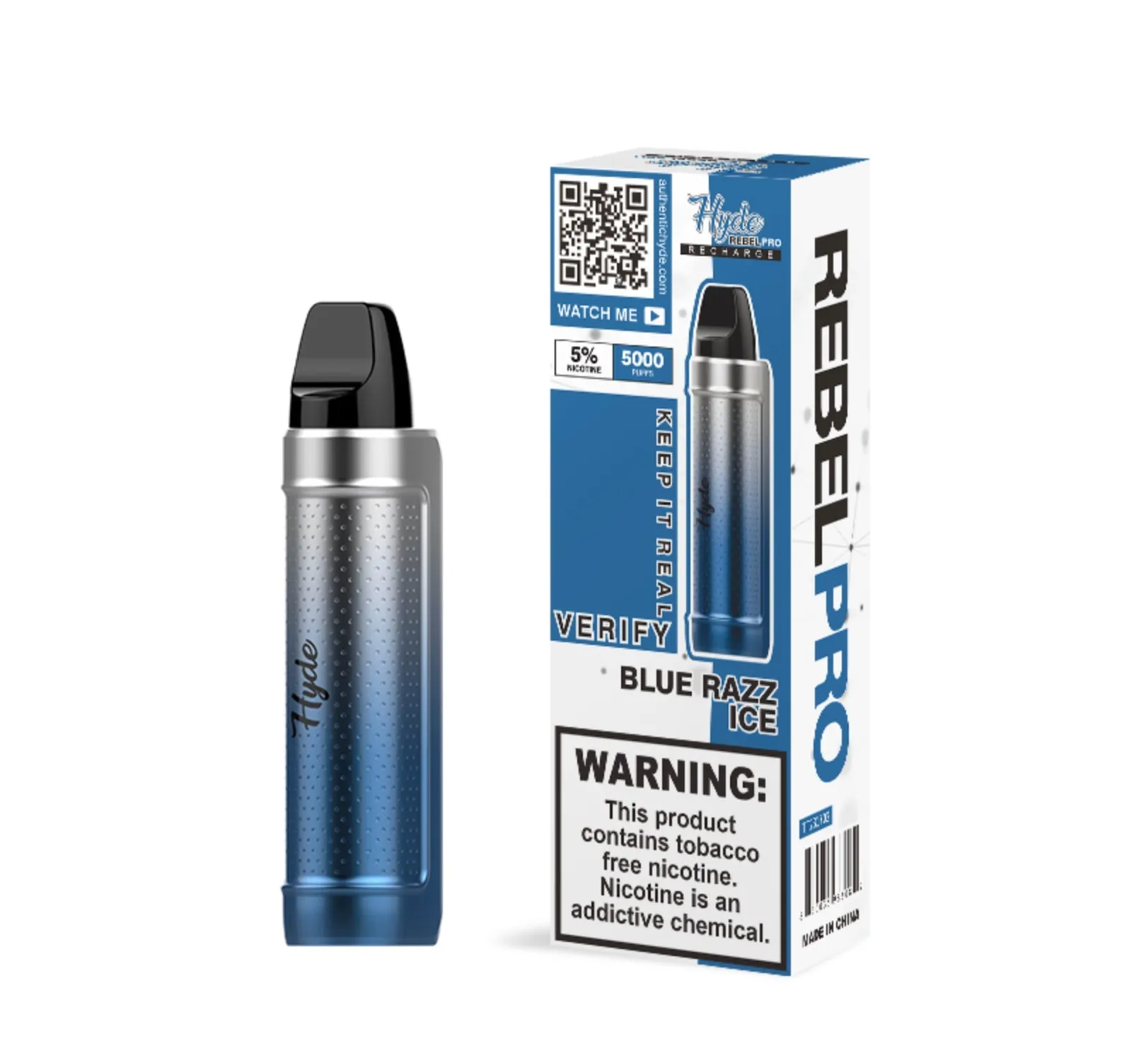 Hyde Rebel Pro Recharge 5000 Disposable Vape