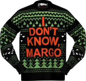I Don't Know Margo Christmas Vacation Knitted Sweater