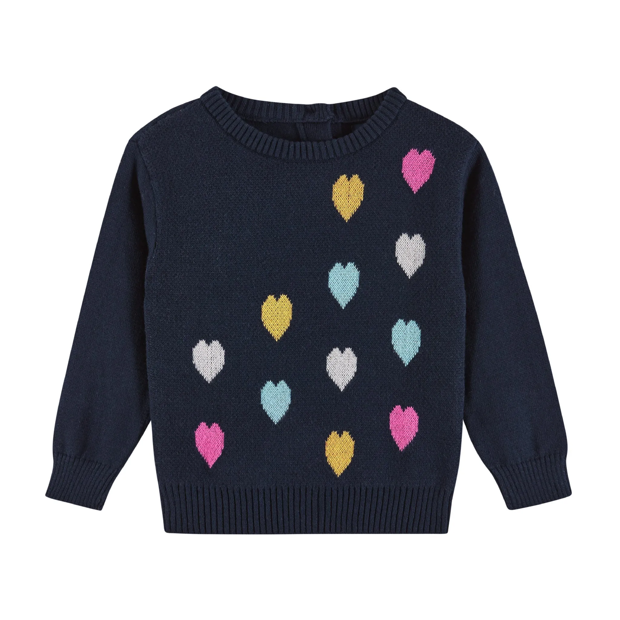 Infant Heart Sweater w/Pink Legging Set