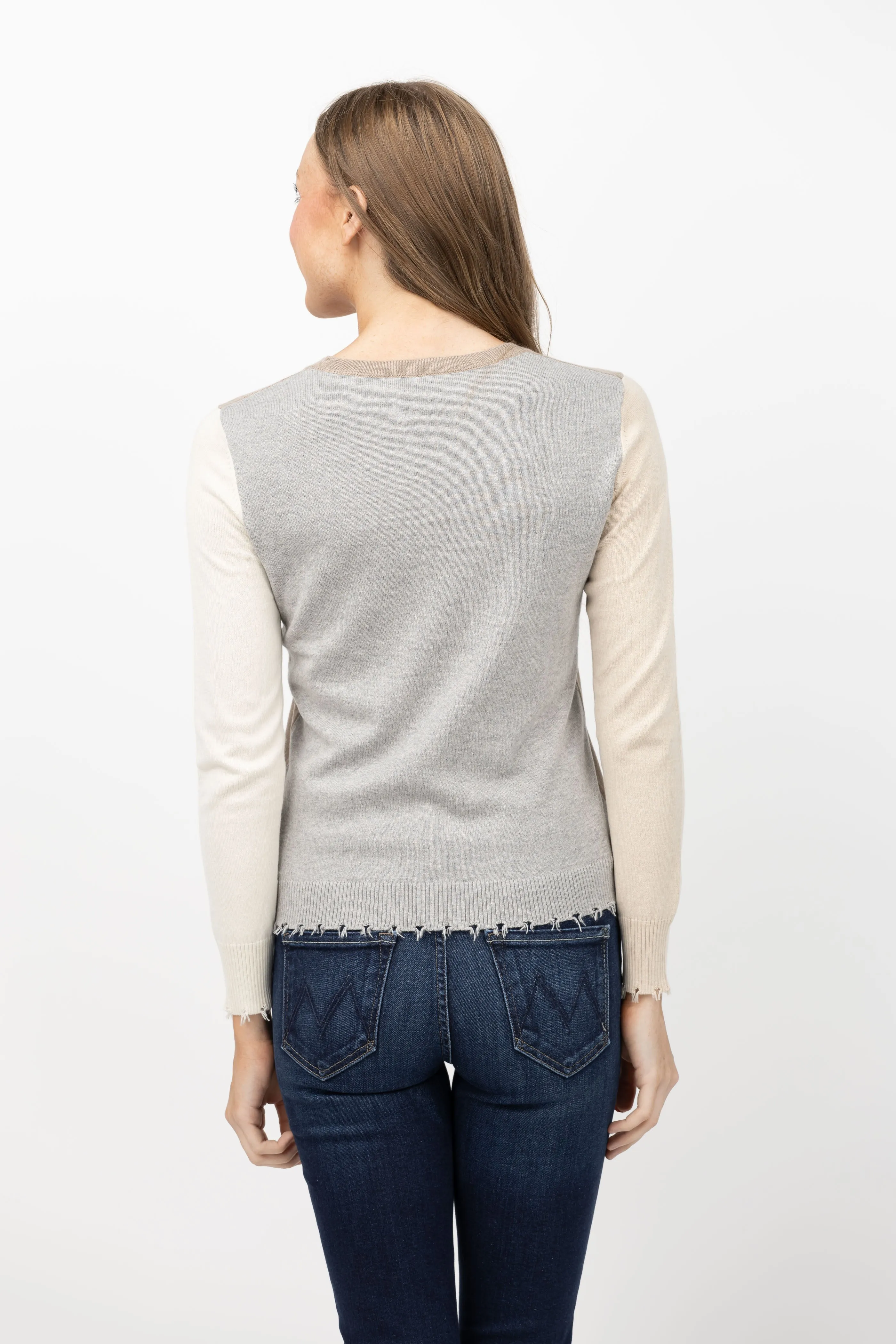 J. Society Sweater in Mushroom