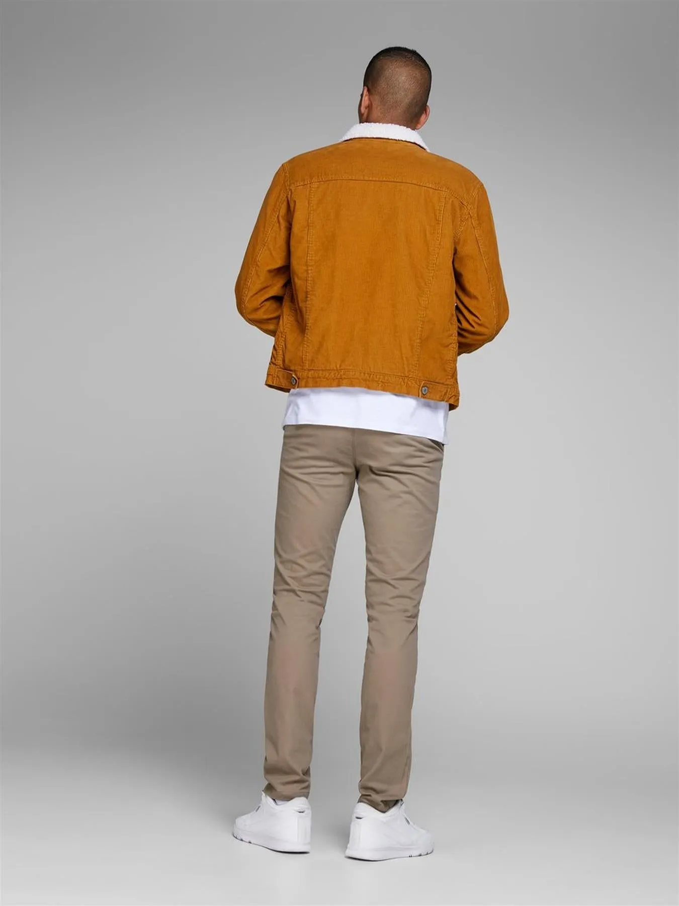 Jack & Jones Mens Bowie Plus Size Slim Fit Chinos