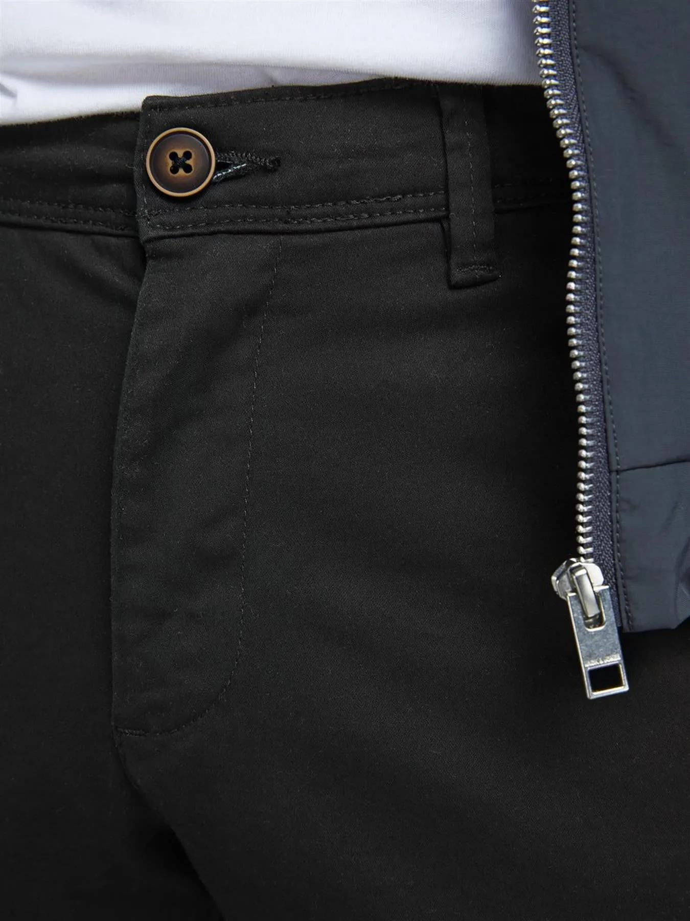 Jack & Jones Mens Bowie Plus Size Slim Fit Chinos