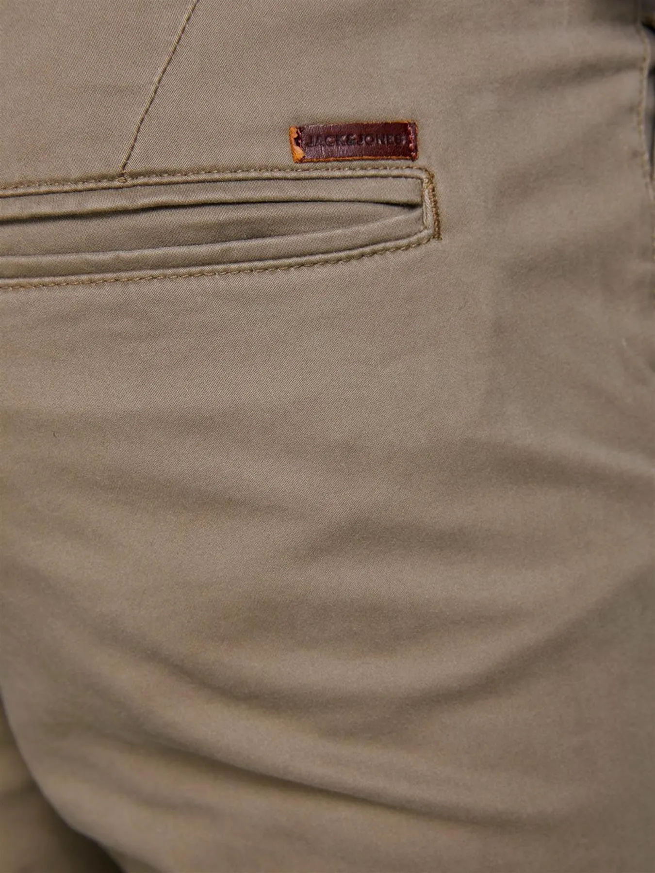 Jack & Jones Mens Bowie Plus Size Slim Fit Chinos