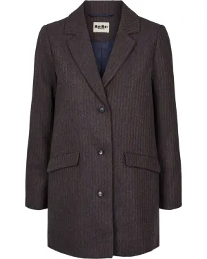 Jacobine W, Jacket - Darkest Blue Stripe