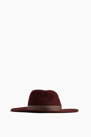 Jeanne Hat in Cinnamon/Mink