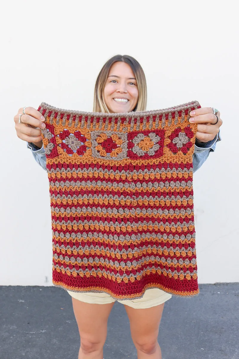 Jimmy Beans Wool SNYC Patterns - Desert Ember Cowl - PDF Download