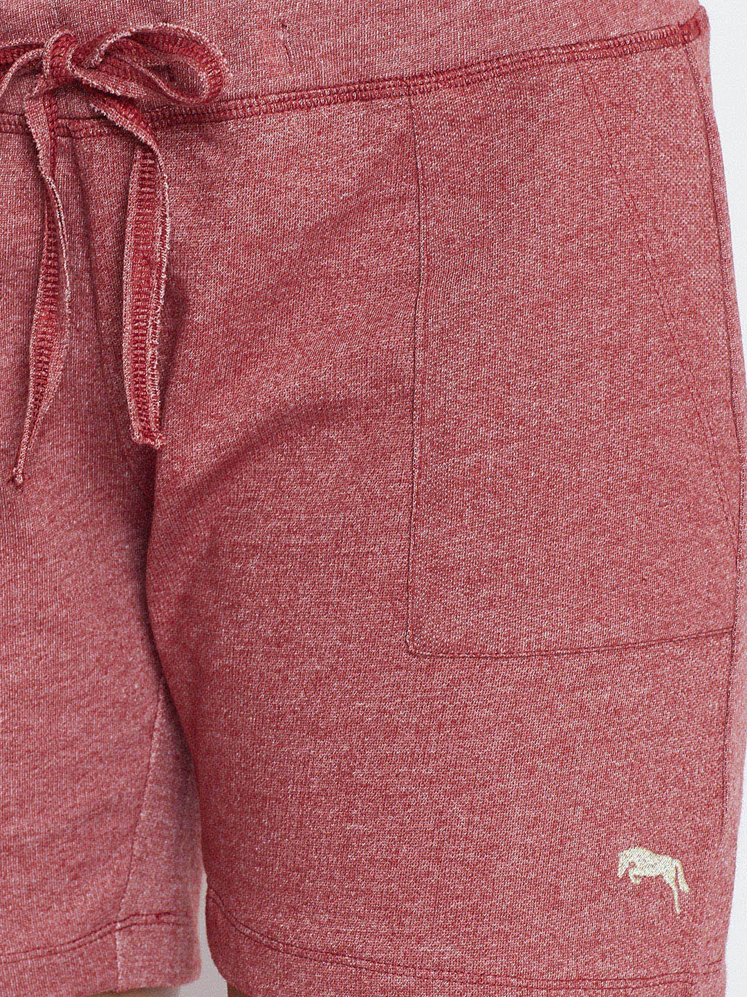 JUMP USA Women Red Solid Shorts