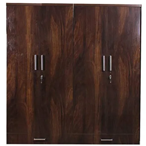 Junglewood Textured 4 Door Wardrobe