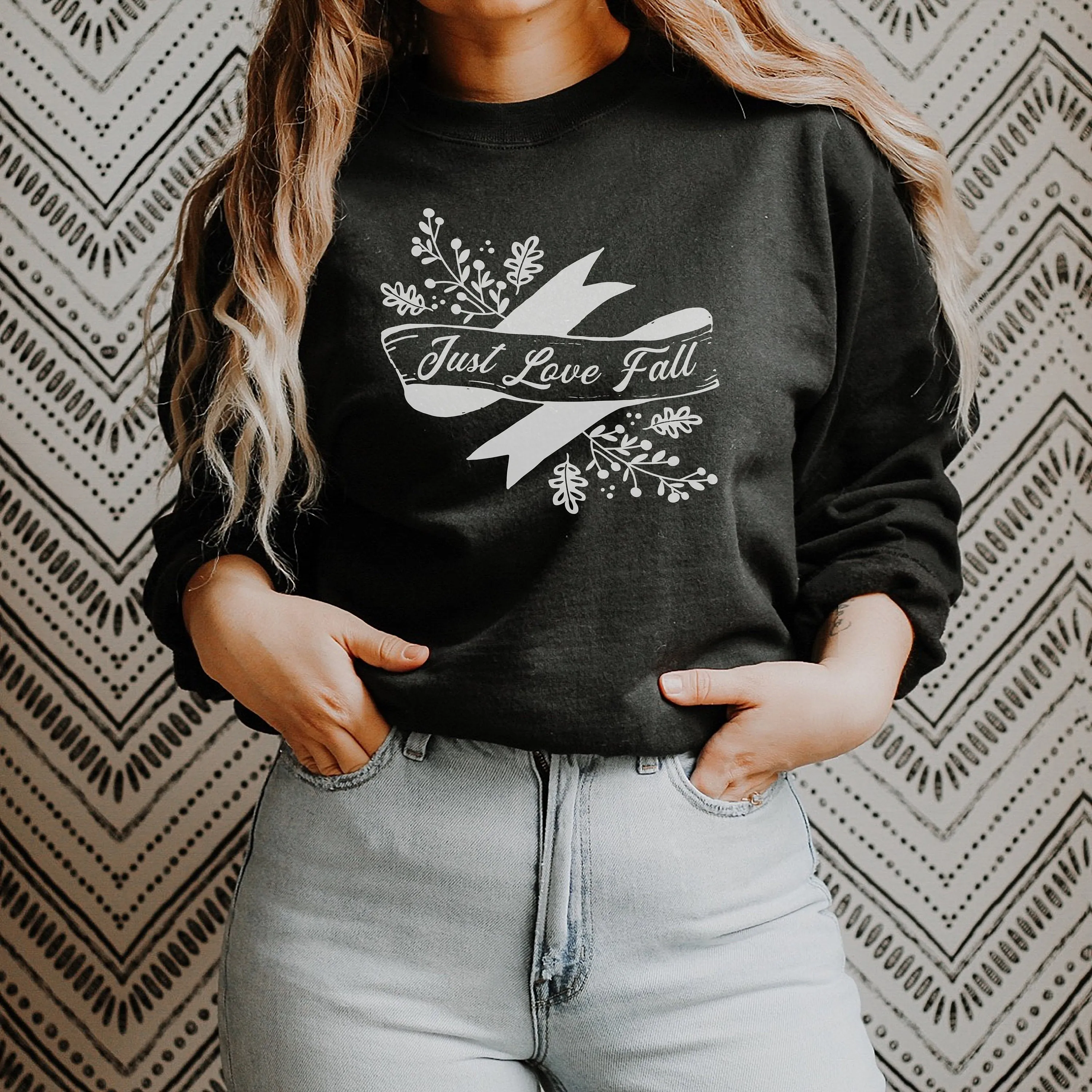 Just Love Fall Unisex Sweatshirt or Hoodie
