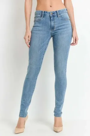 JUST USA Mid-Rise Skinny Jeans
