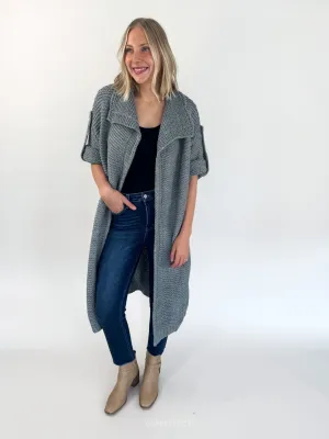 Karissa Charcoal Cardigan O/S