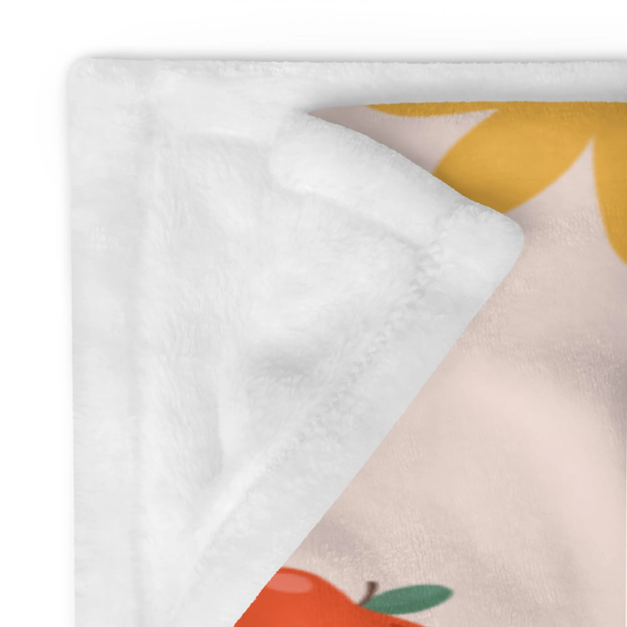 Kawaii Fall Throw Blanket